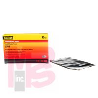 3M Scotch Vinyl Mastic Pad 2200  2-1/2 in x 8-1/2 in  Black  20 pads/carton  100 pads/case