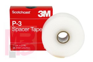 3M P-3 Scotchcast Spacer Tape 1-1/2 in X 27 ft (38.1 mm x 8.23 m) - Micro Parts & Supplies, Inc.