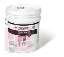 3M FIREDAM200-5G Spray 200 Gray  5 gallon  Pail - Micro Parts & Supplies, Inc