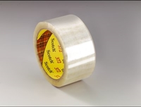 3M Scotch(R) Box Sealing Tape 372 Clear, 36 mm x 50 m