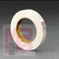 3M Scotch(R) Filament Tape 897 Clear Kut, 12 mm x 330 m