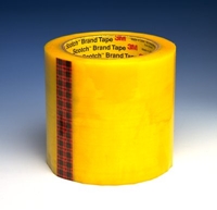 3M Scotch(R) Label Protection Tape 823 Yellow High Visibility, 78 mm x 55 m, 1 per case