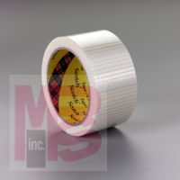 3M Scotch(R) Bi-Directional Filament Tape 8959 Transparent KUT, 6 in x 60 yd, 1 roll per case