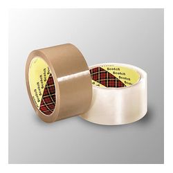 Scotch Box Sealing Tape 371 Clear, 216 mm x 100 m Kut, 1 per case