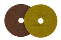 3M Scotch-Brite(TM) Sienna Diamond Floor Pad Plus, 8 in, 10/case