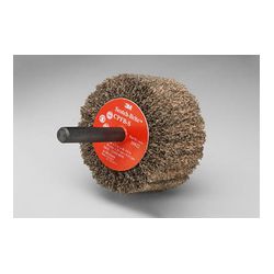 Scotch-Brite Cut and Polish Flap Brush, 2 in x 1 in x 1/4 in A MED, 25 per case