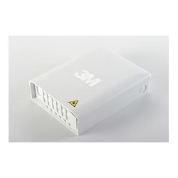 3M 0-00-51115-06361-9 Sub-compact Fiber Distribution Box PBPO 42167 Internal Strain Relief - Micro Parts & Supplies, Inc.