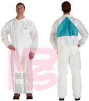 3M Disposable Protective Coverall Safety Work Wear 4520CS-BLK-3XL 25/Case