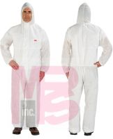 3M Disposable Protective Coverall Safety Work Wear 4515-3XL-White 20/Case