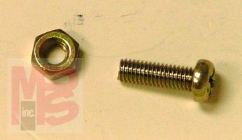 3M 3125 Screw and Nut Set 110310A 1 bag per case