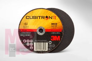 3M Cubitron II Cut-Off Wheel 66518 T1 4 in x .035 in x 3/8 in 25 per  inner 50 per case