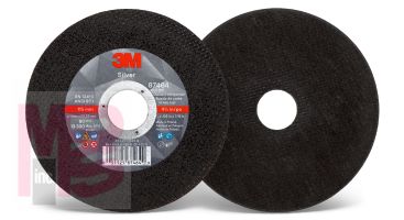 3M 87464 Silver Cut-Off Wheel  T1 4.5 in x .04 in x 7/8 in 25 per inner 50 per case