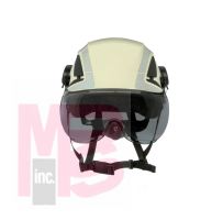 3M Short Visor for X5000 Safety Helmet X5-SV02 Grey Anti-Fog Anti-Scratch Polycarbonate  ANSI 10 EA/Case