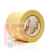 3M Paper Masking Tape 2214 Tan, 96 mm x 55 m 5.4 mil, 8 per case Bulk