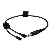 3M Peltor(TM) Right Side Boom Mounting Y-Harness FL6AB, 1 ea/cs
