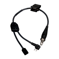 3M Peltor(TM) Right Side Boom Harness FL6AF, NATO Wiring, 1 ea/cs