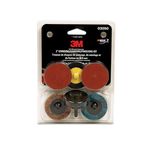 3M Scotch-Brite Grinding Disc Kit, 03050, 2 in, 6 per case