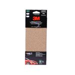 3M Sandpaper, 03035, 3-2/3 in x 9 in, 80, 6 sheets per pack, 40 packs per case