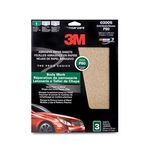 3M Sandpaper, 03005, 9 in x 11 in, 80, 3 sheets per pack, 40 packs per case