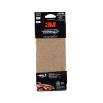 3M Sandpaper, 03039, 3-2/3 in x 9 in, Assorted 40, 80, 180, 5 sheets per pack, 40 packs per case