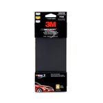 3M Wetordry Sandpaper, 03018, 3-2/3 in x 9 in, P400, 5 sheets per pack, 40 packs per case