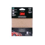3M Sandpaper, 03026, 4-1/2 in x 5-1/2 in, Assorted 40, 80, 180, 4 sheets per pack, 50 packs per case