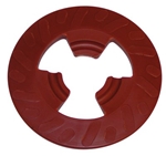 3M 28656 Disc Pad Face Plate Ribbed 4 in Extra Hard Red - Micro Parts &amp; Supplies, Inc.