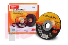 3M Cubitron II Depressed Center Grinding Wheel Trial Pack T27 4.5 in x 1/4 in x 5/8-11 in 10 per case