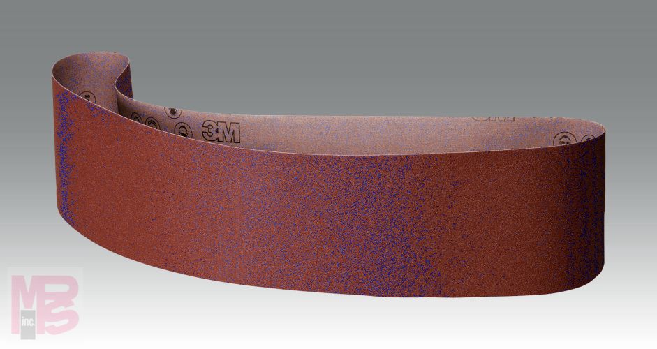 3M Cloth Belt  361F  4 in x 132 in  80 YF-weight  Sine-Lok  50 per case