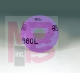 3M Hookit Film Disc 360L  3 in x 7/8 in P600 100 per inner 1000 per case