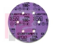 3M Cubitron II Hookit Film Disc 775L  6 in x NH 400+ 3 MIL D/F 6 Holes 50 discs per inner 250 per case