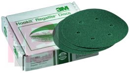 3M 612 Green Corps Hookit Disc D/F 6 in - Micro Parts &amp; Supplies, Inc.