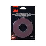 3M Super Strength Molding Tape, 03614, 1/2 in x 15 ft, 24 rolls per case