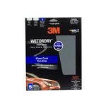 3M Wetordry Sandpaper, 32022, 9 in x 11 in, 1200, 5 sheets per pack, 20 packs per case