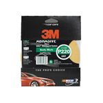 3M Sanding Disc, 31438, 6 in, P220A, 5 discs per pack, 20 packs per case