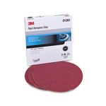3M 01261 Red Abrasive Hookit Disc 6 in P80D - Micro Parts &amp; Supplies, Inc.