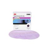 3M Purple Finishing Film Hookit Disc, 30668, 6 in, P1200, 50 discs per box, 4 boxes per case