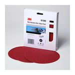 3M 01260 Red Abrasive Stikit Disc Value Pack 6 in P80D - Micro Parts &amp; Supplies, Inc.