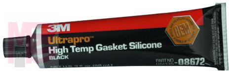 3M 8672 High Temp Black Silicone Gasket 3 fl oz - Micro Parts &amp; Supplies, Inc.