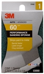 3M 3068 Performance Sanding Sponge 1 inch x 2-5/8 inch 60 Grit - Micro Parts &amp; Supplies, Inc.