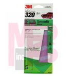 3M 3078 Performance Sandpaper 3-2/3 inch x 9 inch 320 grit - Micro Parts &amp; Supplies, Inc.