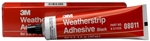 3M 8011 Black Weatherstrip Adhesive 5 fl oz - Micro Parts &amp; Supplies, Inc.