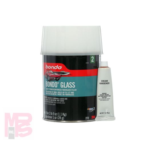 3M Bondo Bondo-Glass Reinforced Filler  00272ES  1 Quart