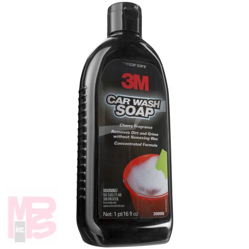 3M Car Wash Soap  39000S  16 oz  4 per case