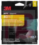 3M Sanding Disc with Stikit Attachment 3112  5 in  40 grit  3 discs per pack  20 packs per case