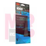 3M Wetordry Sandpaper 3001  1000 grit  3 2/3 in x 9 in   5 sheets per pack  40 packs per case