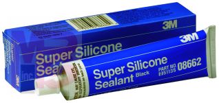 3M 8662 Black Super Silicone Seal 3 oz tube - Micro Parts &amp; Supplies, Inc.