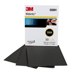 3M 2001 Wetordry Abrasive Sheet 9 in x 11 in - Micro Parts &amp; Supplies, Inc.