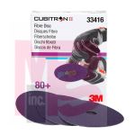 3M 33416 Cubitron II Abrasive Fibre Disc 5 in x 7/8 in (125mm x 22mm) 80+ - Micro Parts &amp; Supplies, Inc.