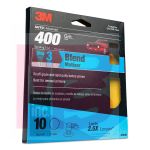 3M Sanding Discs with Stikit Attachment 10 Pack  6 Inch 31445 400 Grit 10/ case